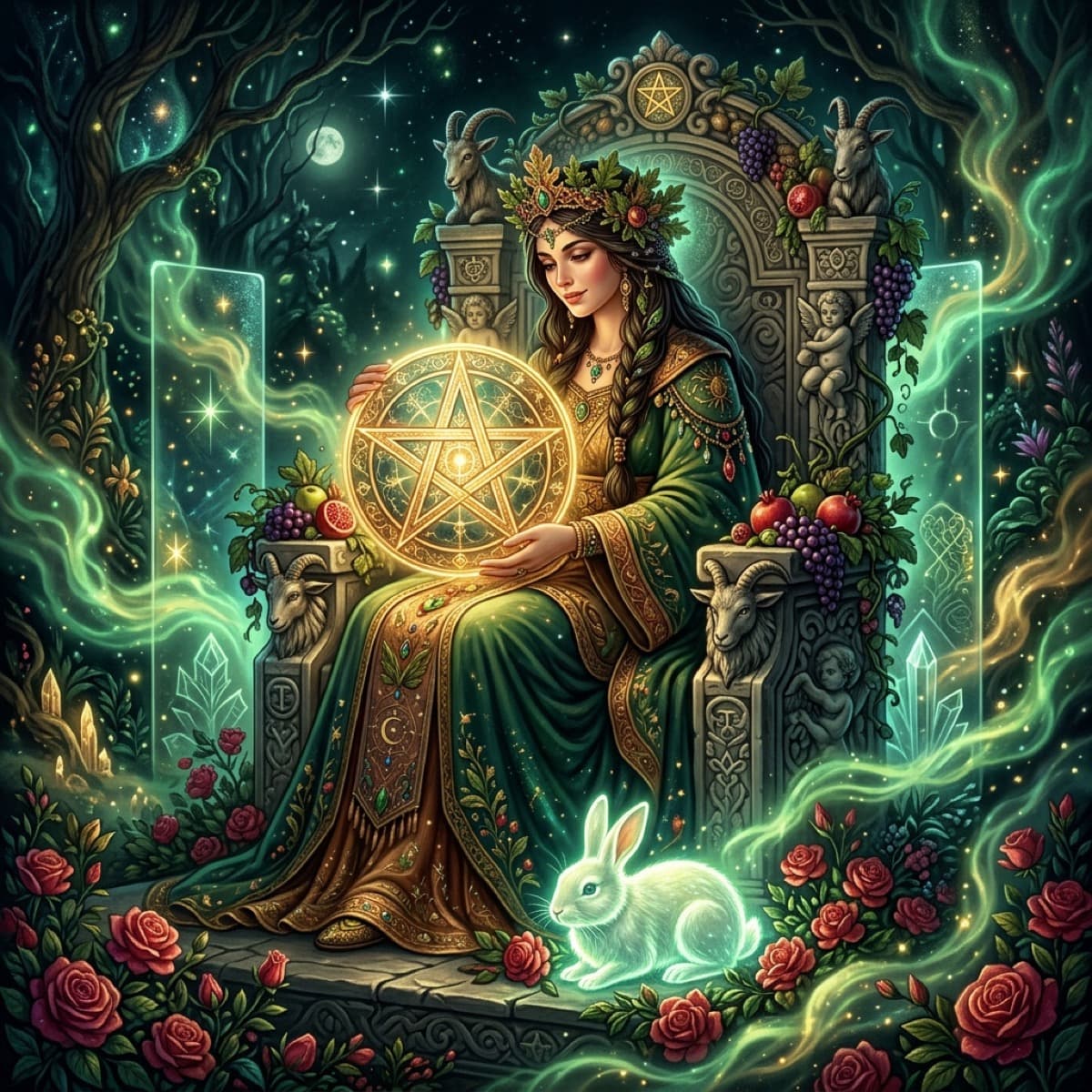 Queen of Pentacles